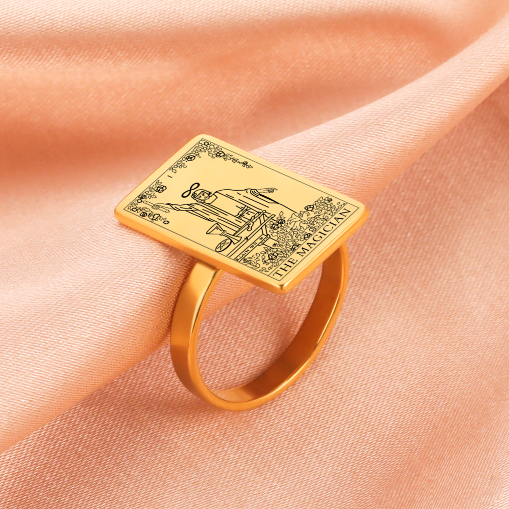 Pilates Ring Magic - Dreamtimes Tarot Cards Rings for Women