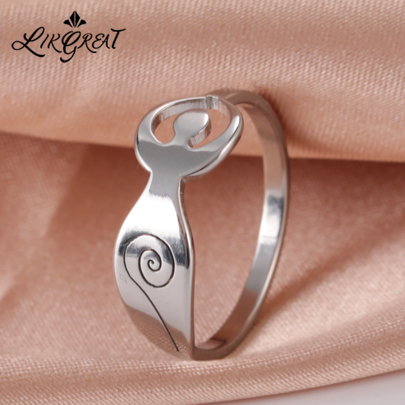 Pilates Ring Magic - Goddess Fertility Rings for Women Stainless