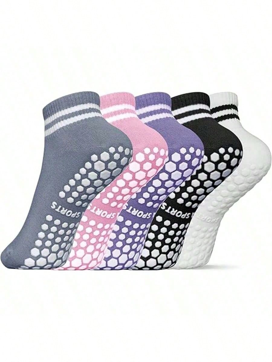5 Pairs Women Double Stripe No - Pilates Yoga Wear incelemesi ve fiyatı
