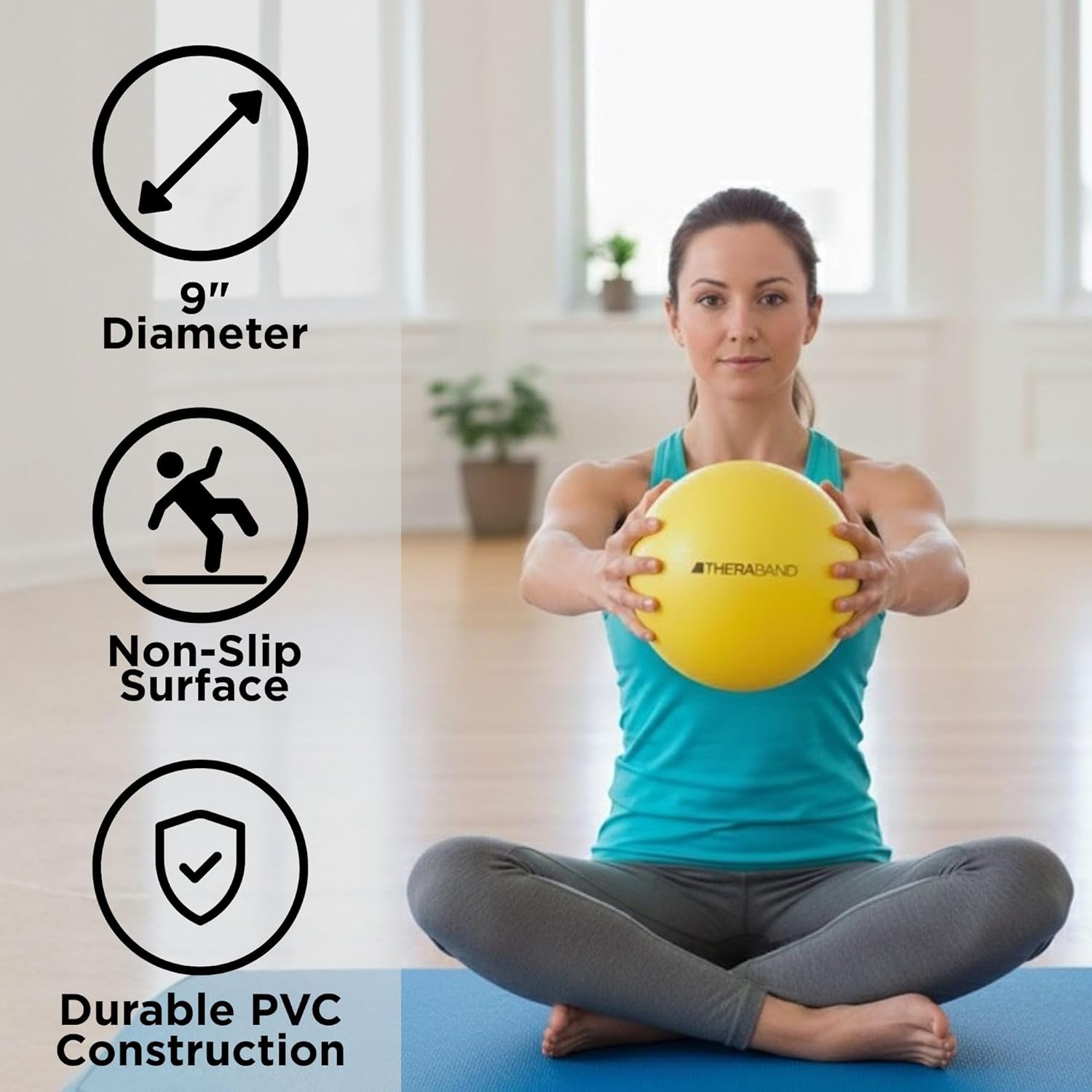 9-Inch Pilates Mini Ball, Smal - Pilates Ball Mini incelemesi ve fiyatı
