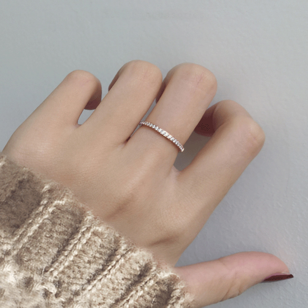 2mm Iced Out Cubic Zirconia Ri - Pilates Ring Magic incelemesi ve fiyatı