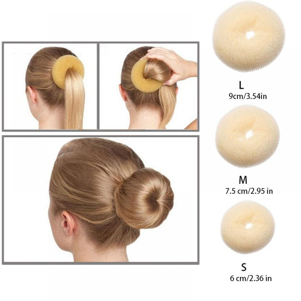 3pc/set Hair Bun Maker Donut M - Pilates Ring Magic incelemesi ve fiyatı
