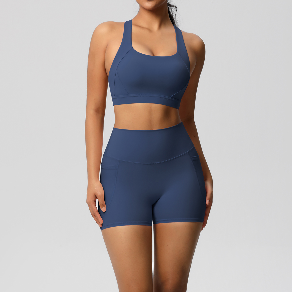 2PCS Sportswear With Pocketed  - Pilates Yoga Wear incelemesi ve fiyatı