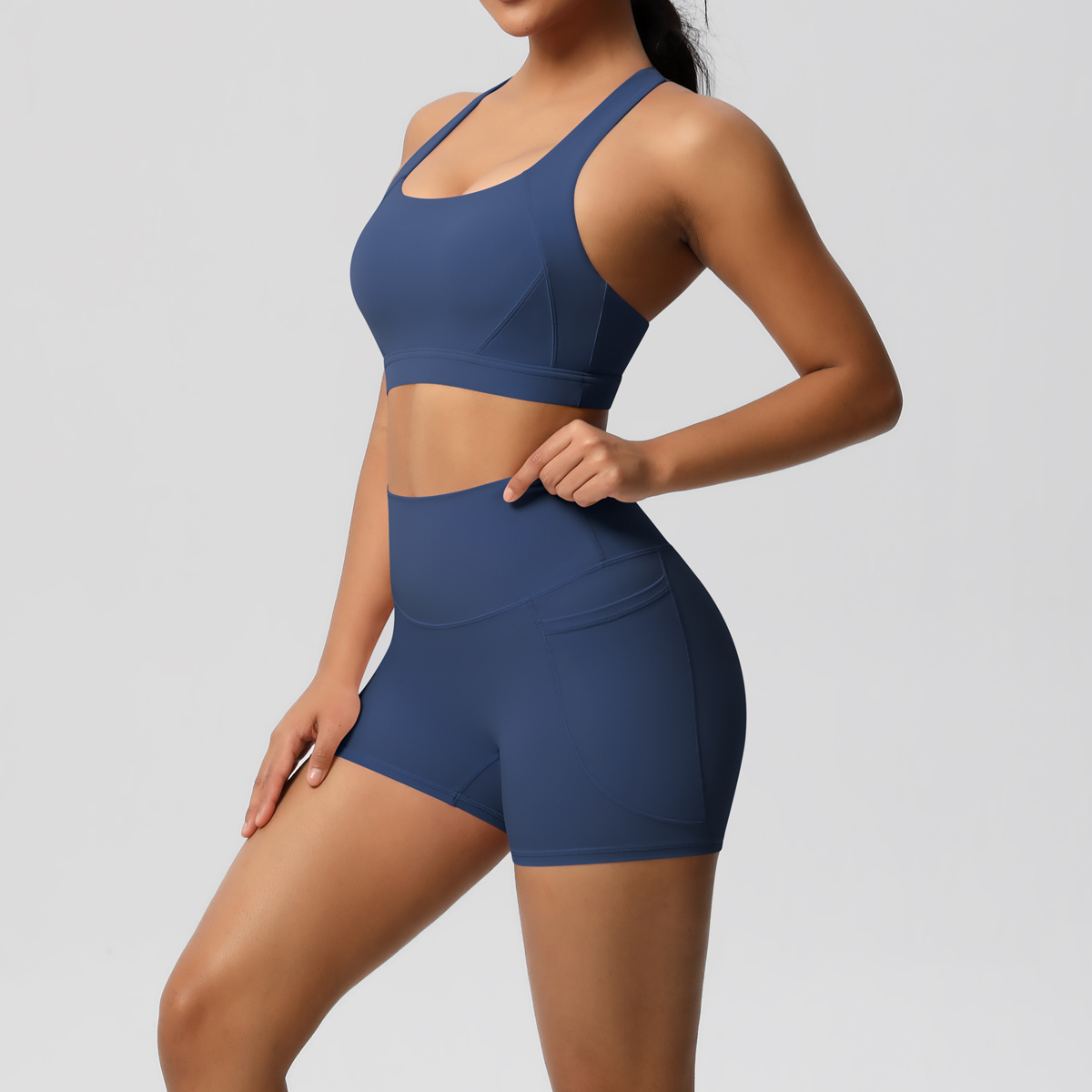 2PCS Sportswear With Pocketed  - Pilates Yoga Wear incelemesi ve fiyatı