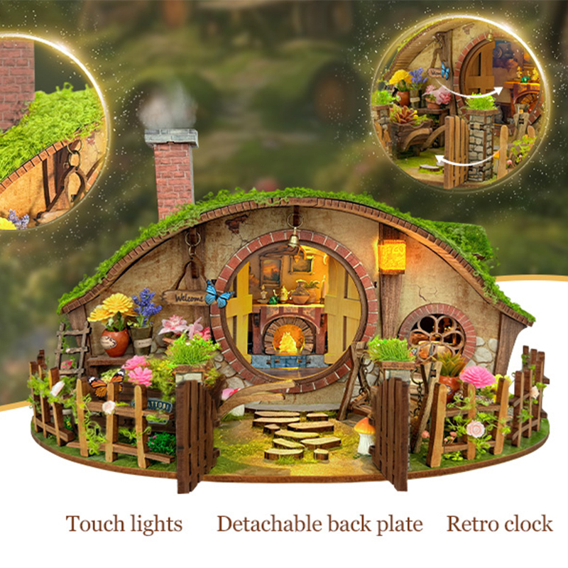 Wooden DIY Magic Ring Dollhous - Pilates Ring Magic incelemesi ve fiyatı