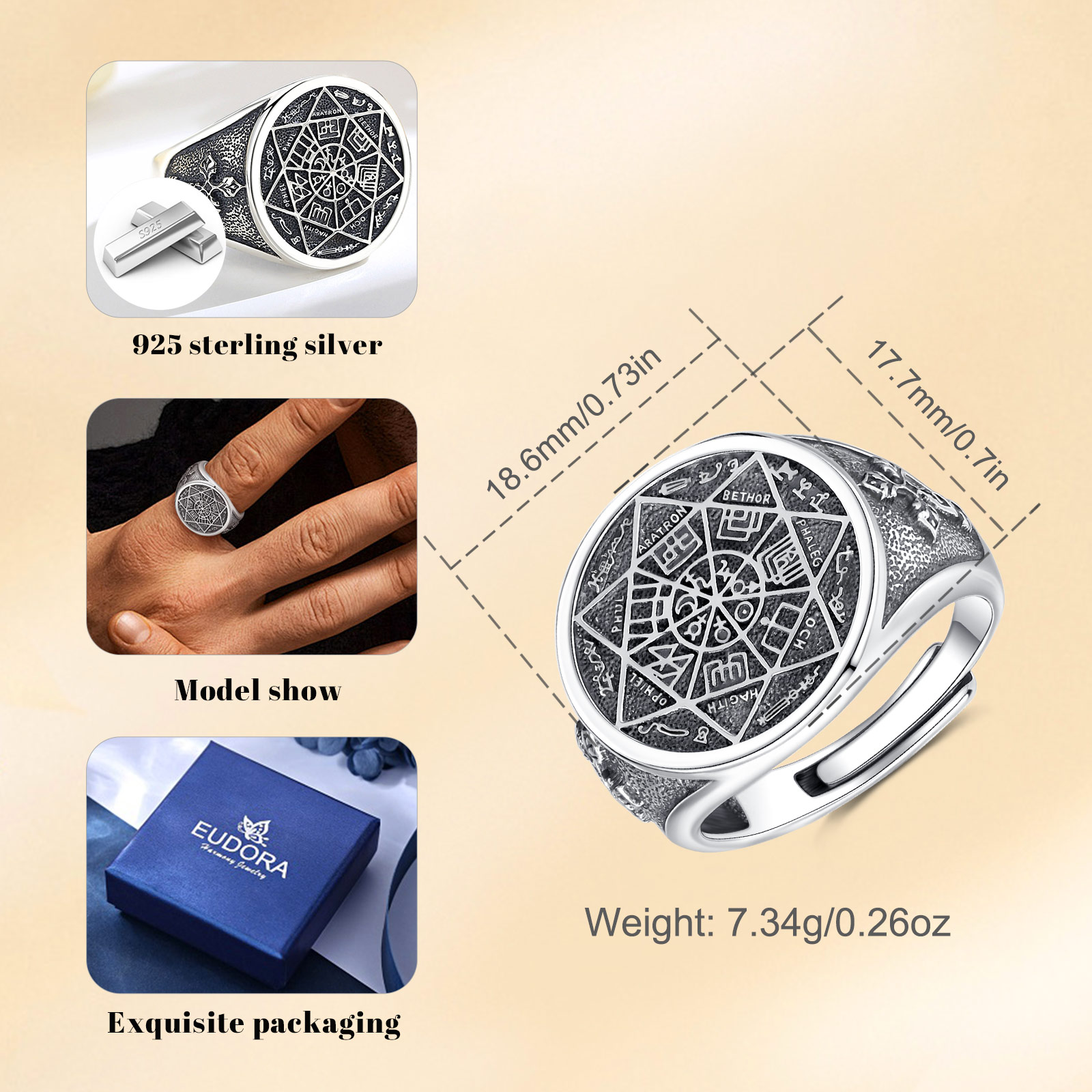 Eudora 925 Sterling Silver Sev - Pilates Ring Magic incelemesi ve fiyatı