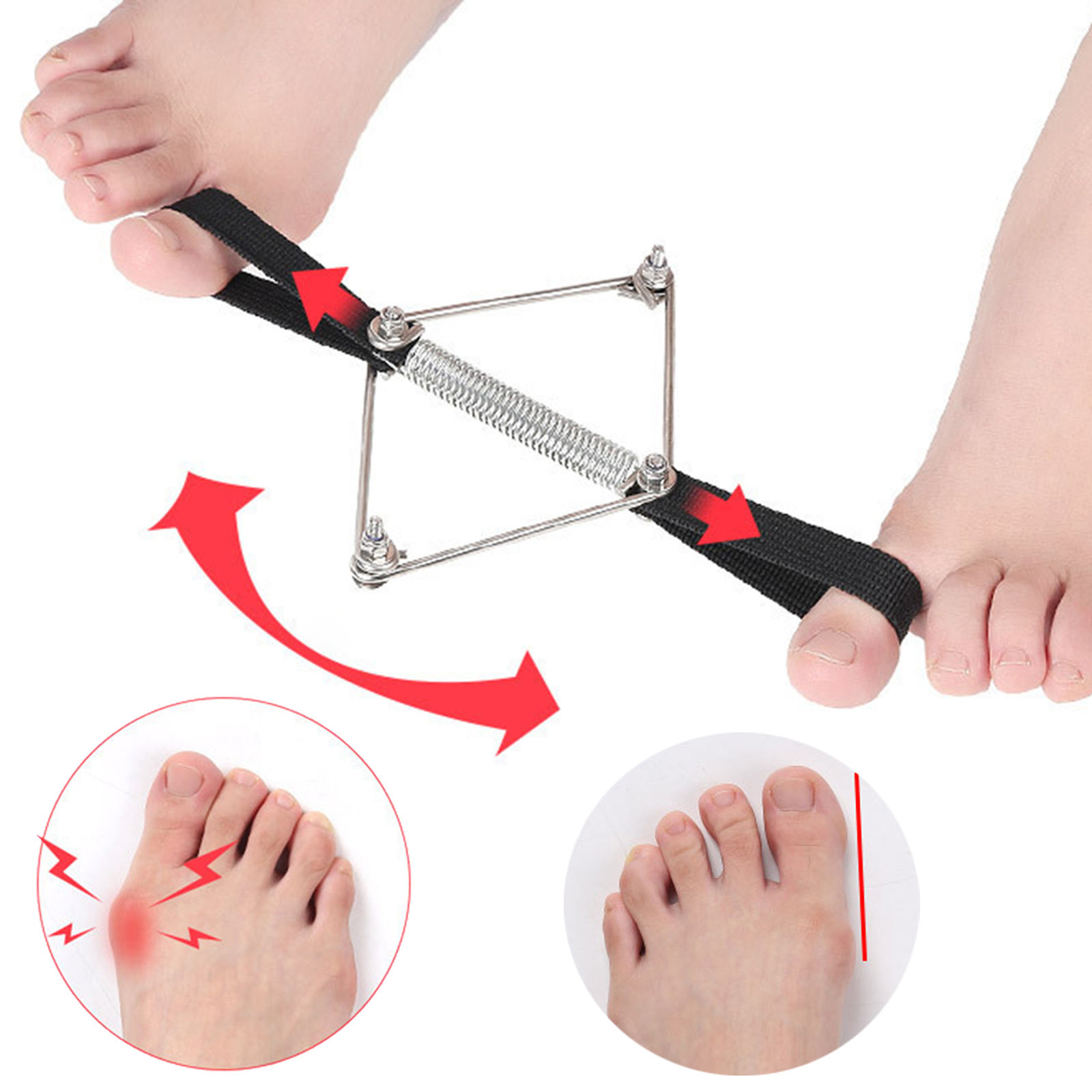 Bunion Corrector Nylon Steel S - Pilates Yoga Wellness incelemesi ve fiyatı