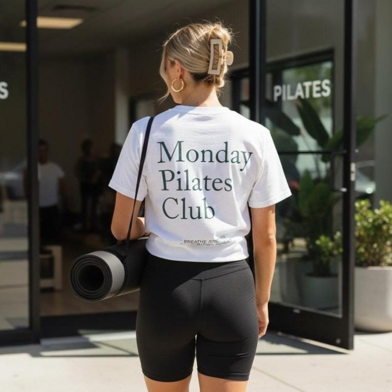 Shirt for Pilates Monday Pilat - Pilates Yoga Wellness incelemesi ve fiyatı
