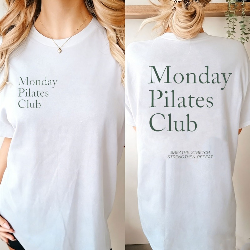 Shirt for Pilates Monday Pilat - Pilates Yoga Wellness incelemesi ve fiyatı