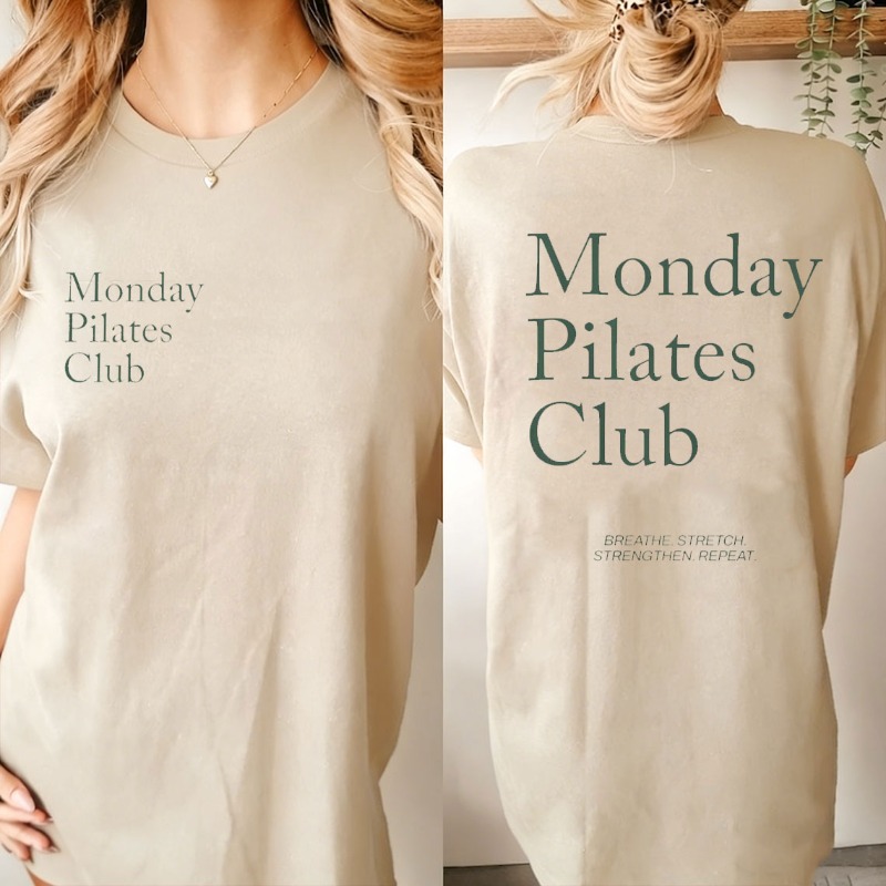 Shirt for Pilates Monday Pilat - Pilates Yoga Wellness incelemesi ve fiyatı