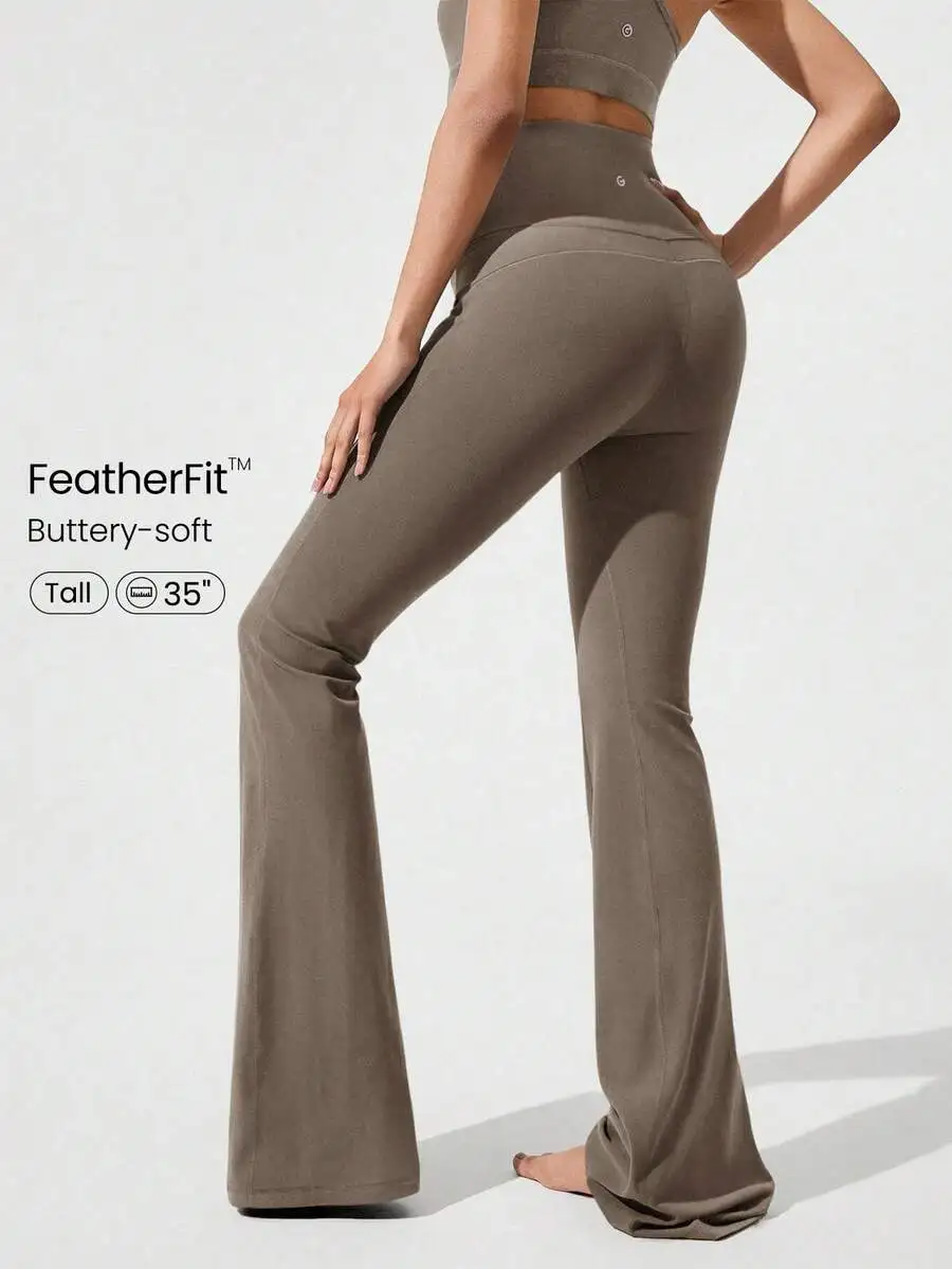 Ultra Long Flare Leggings For  - Pilates Yoga Wear incelemesi ve fiyatı