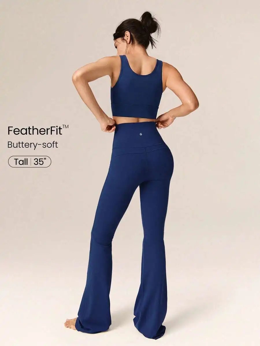 Ultra Long Flare Leggings For  - Pilates Yoga Wear incelemesi ve fiyatı